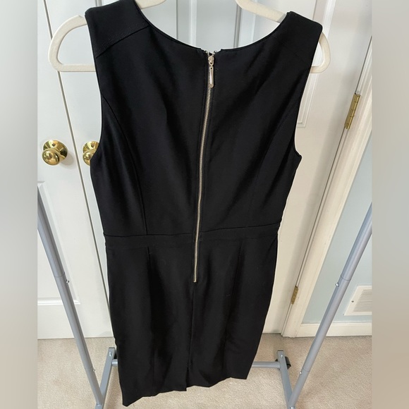 White House Black Market Black Sheath Dress size 12 - Picture 3 of 5